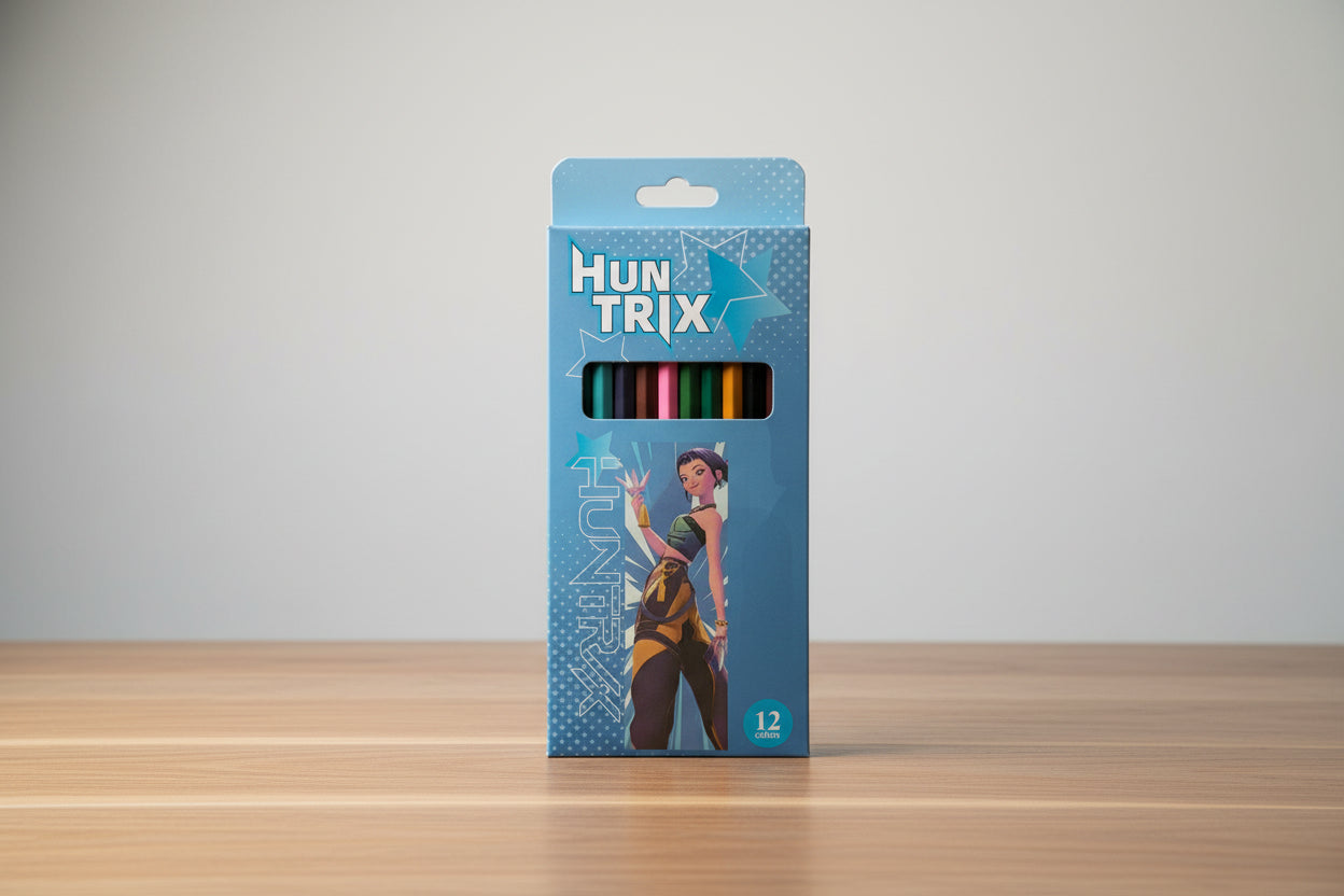 K-pop Demon Hunters Pencil Colours