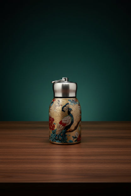 300ml Vacuum Insulated Stainless Steel Water Bottle | Thermos Flask with Beautiful Print