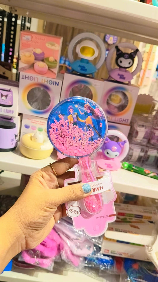 K-pop theme Hairbrush