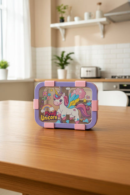 Kids Lunch Boxes (Circular Compartment)