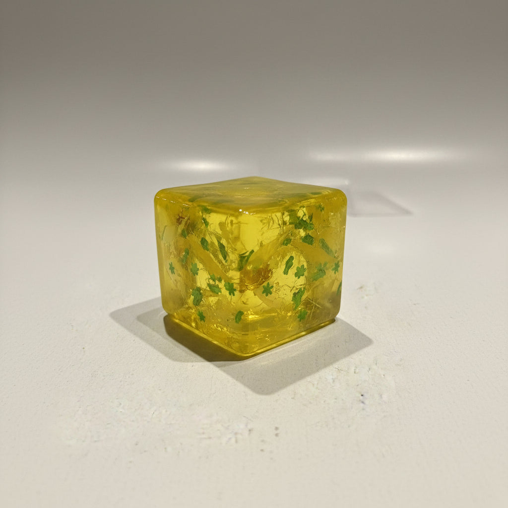 Squeezy Stress Relief Cube with Light | Flashing Sensory Fidget Toy
