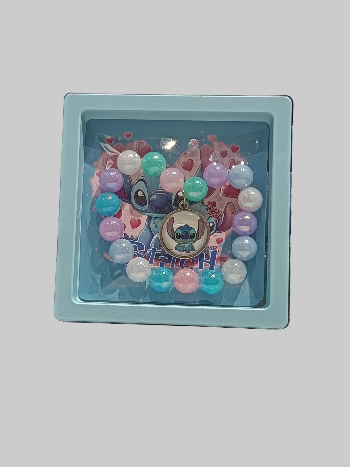 Stitch Charm Bracelet | Cute Character Jewelry Accessory