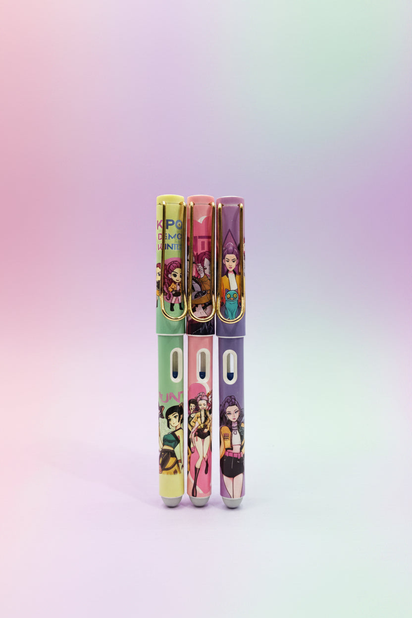 K-pop Erasable fountain Pen