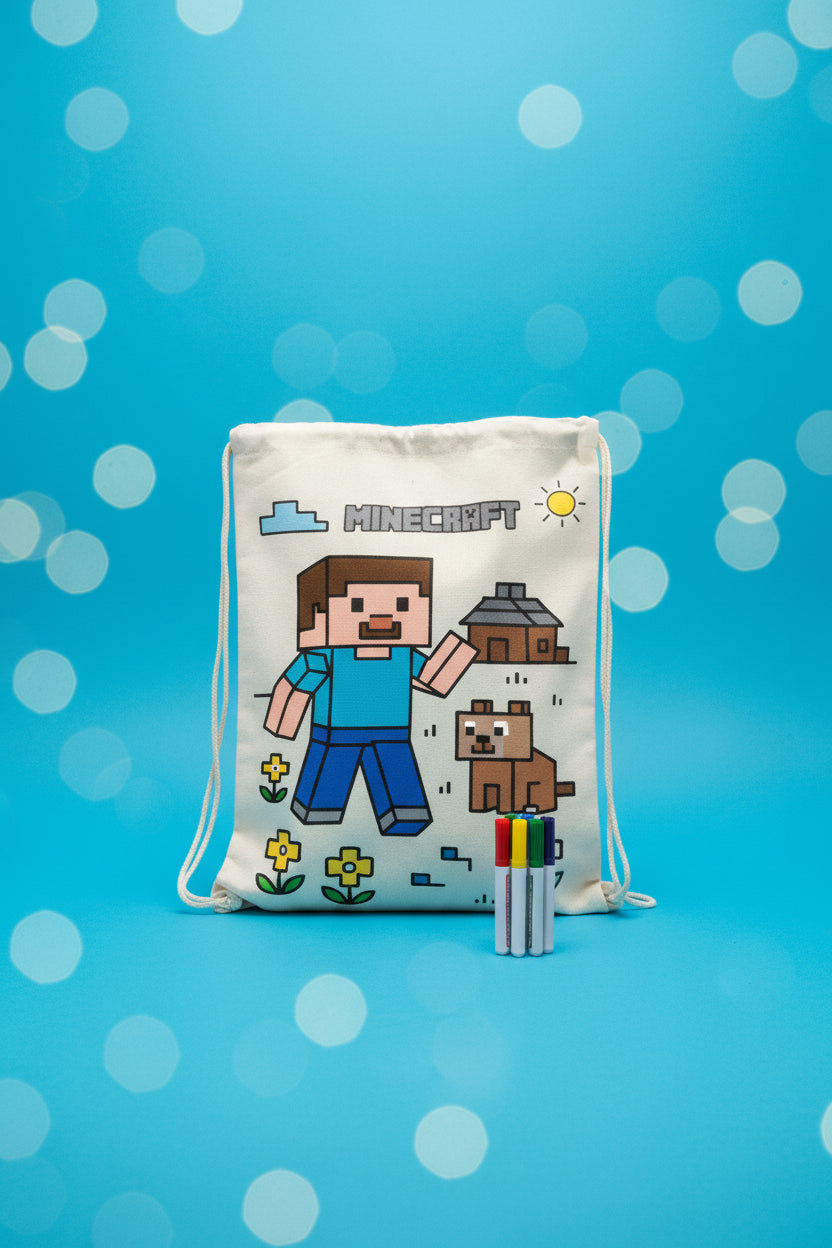 Minecraft Diy Bag