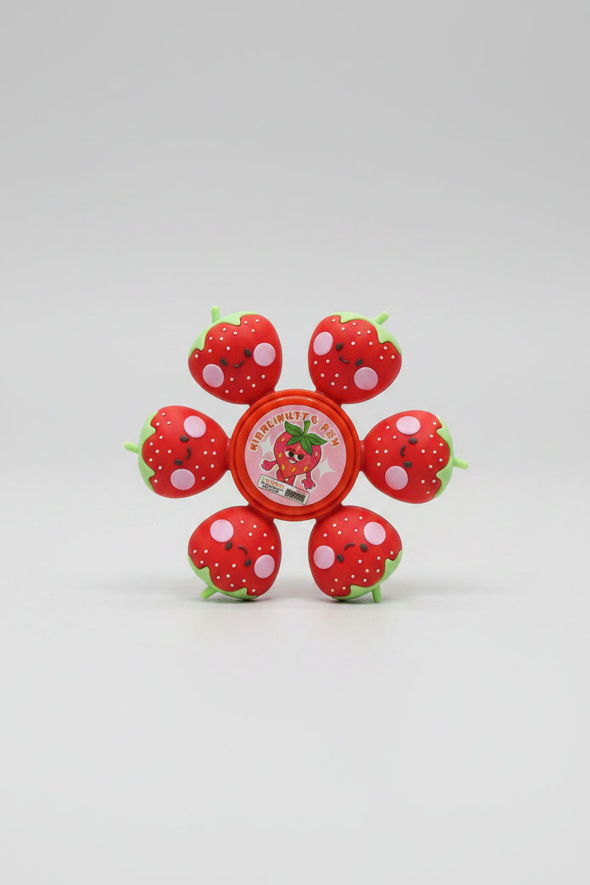 Cute Fidget Spinner Highlighter Pen Set | 2-in-1 Multicolor Flower Highlighters