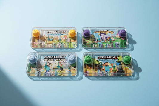 Minecraft Water Game | Minecraft Theme Water Ring Toss Game | Handheld Water Game Toy | Minecraft Theme Return Gift for Kids