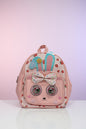Cute Eye Bunny Backpack for Kids | PU Leather School Bag