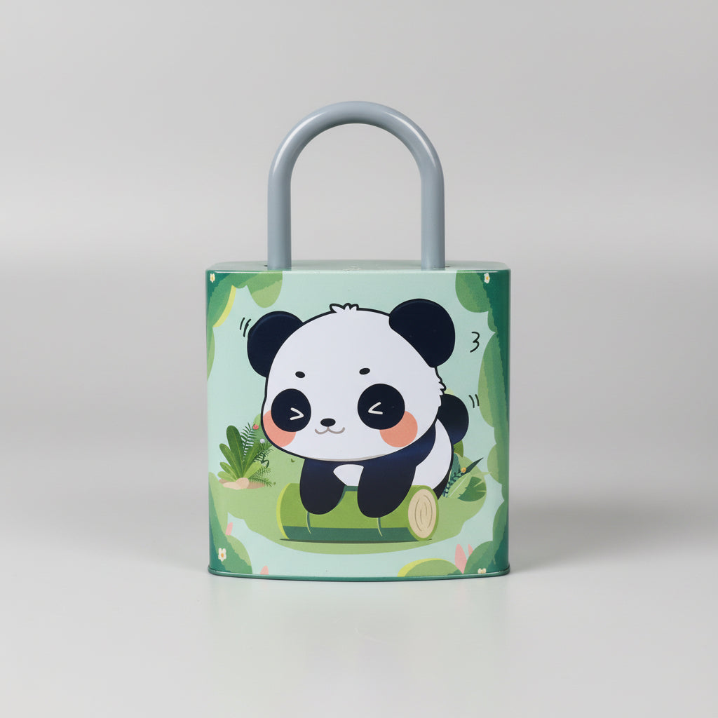 Cute Character Metal Money Bank | Kids Piggy Bank