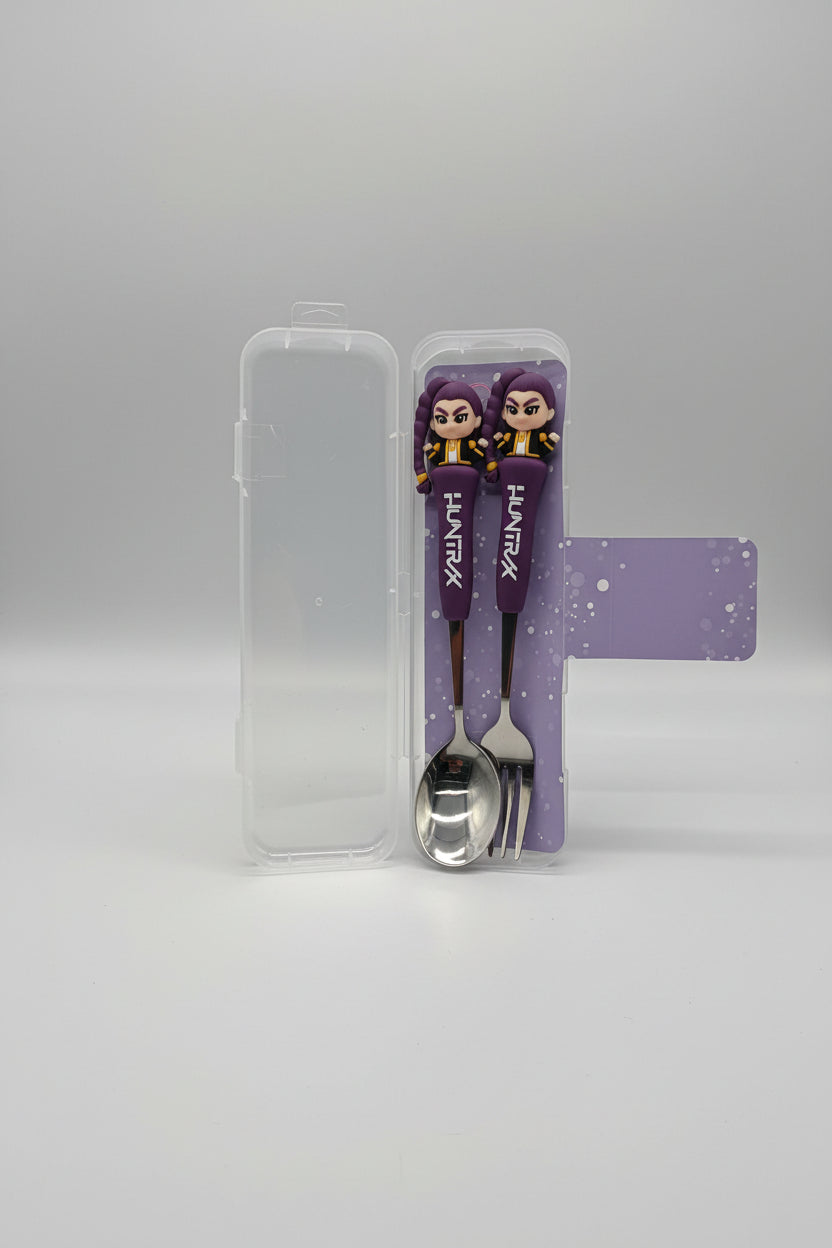 Rumi Cutlery Set | Portable Spoon & Fork Flatware Set