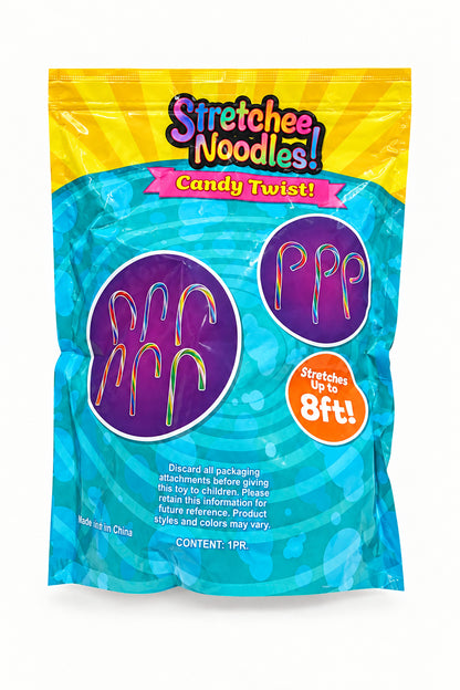 Colorful Stretchy Noodles Squishy Toy | Sensory Stress Relief Fidget