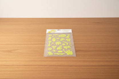 Glowing stickers