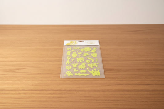 Glowing stickers