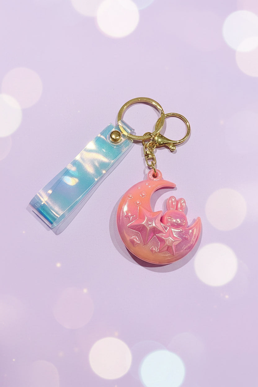 Keychain | Cute Acrylic Keychain | Aesthetic Bag Charm for Backpacks