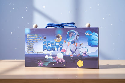 Space colouring kit - 56 pieces