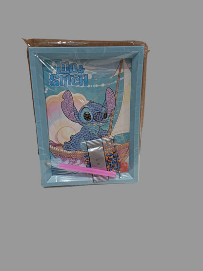 Stitch Diamond Kit | Stitch 3D Diamond Painting Kit | DIY Diamond Art Craft for Kids