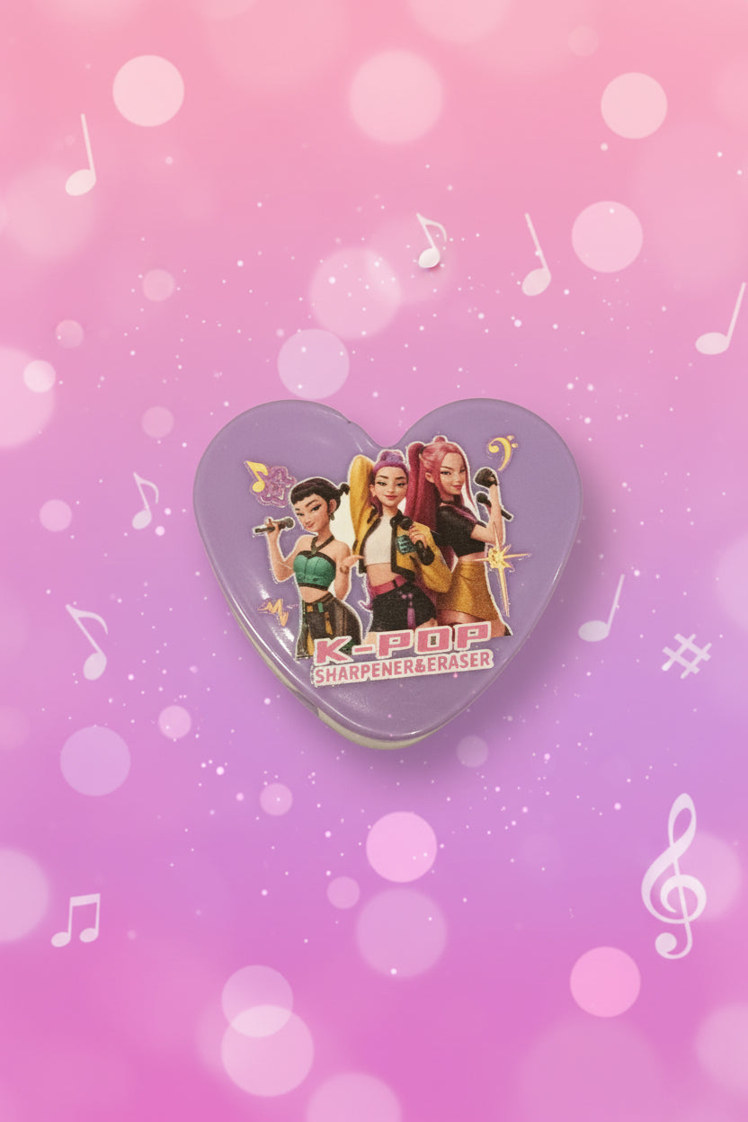 K- Pop Eraser Sharpner