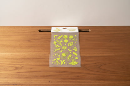 Glowing stickers
