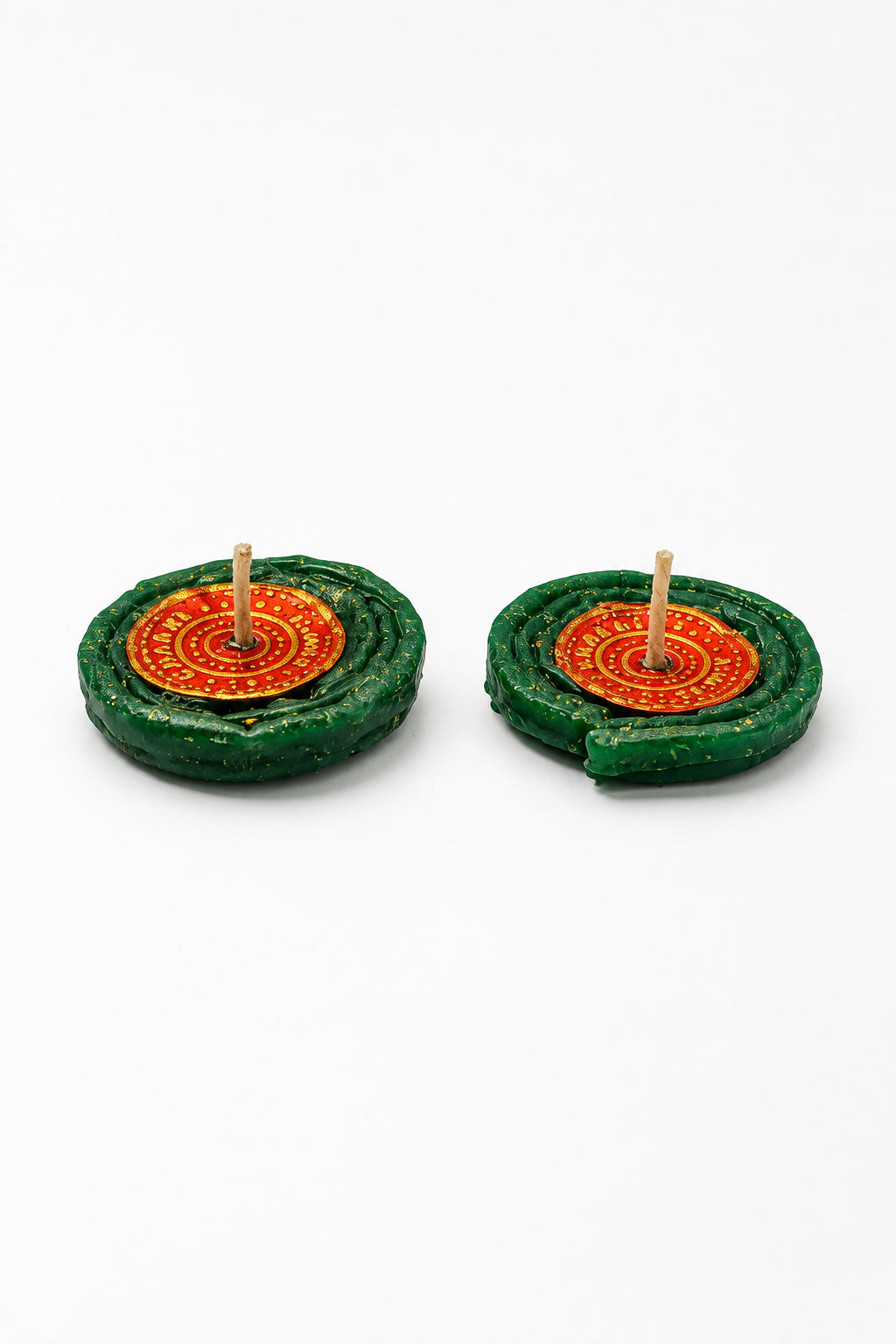 Chakri Firecracker Wax Candle Set | Festive Decorative Spinning Candle Light