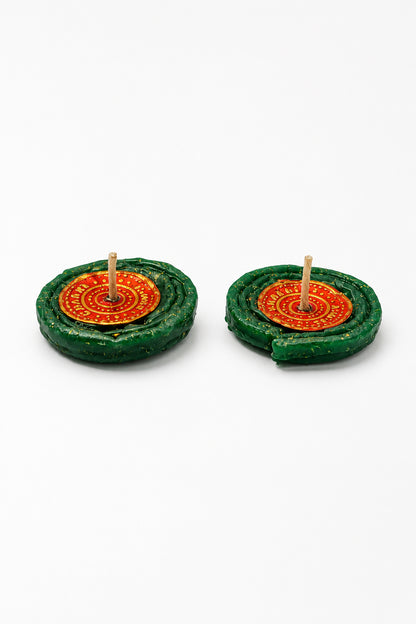Chakri Firecracker Wax Candle Set | Festive Decorative Spinning Candle Light