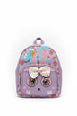 Cute Eye Bunny Backpack for Kids | PU Leather School Bag