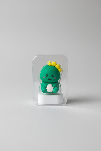 Cute Dinosaur Sharpener & Eraser Combo | 2-in-1 Prehistoric School Stationery Set