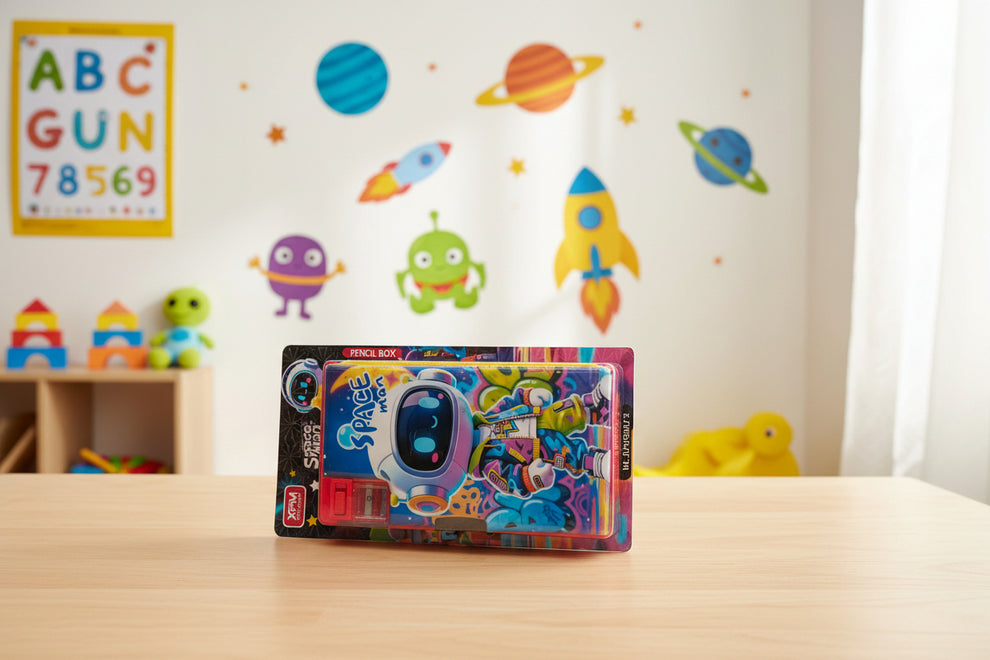 Large Geometry Box with Sharpener Boys | Kids Geometry Box