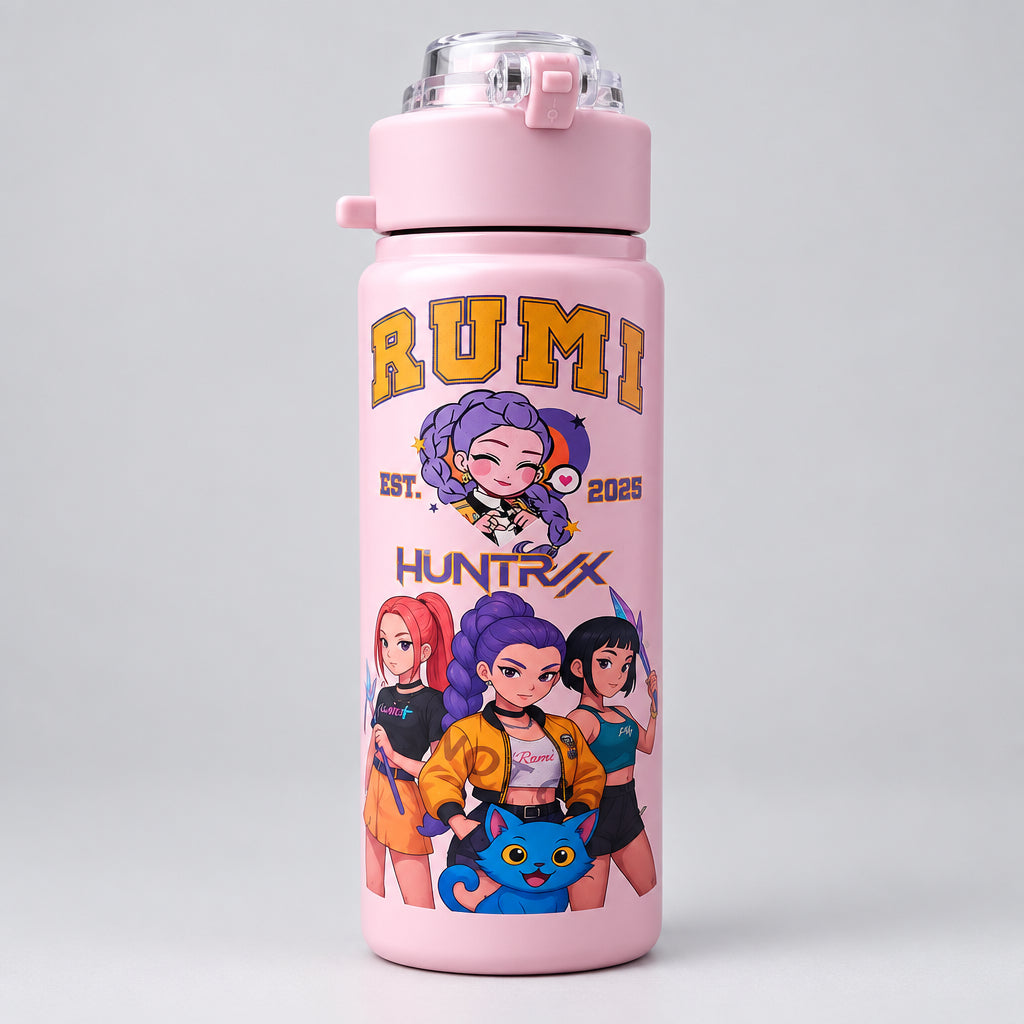 K-Pop Insulated Stainless Steel Water Bottle | Cute Idol Hydration Flask
