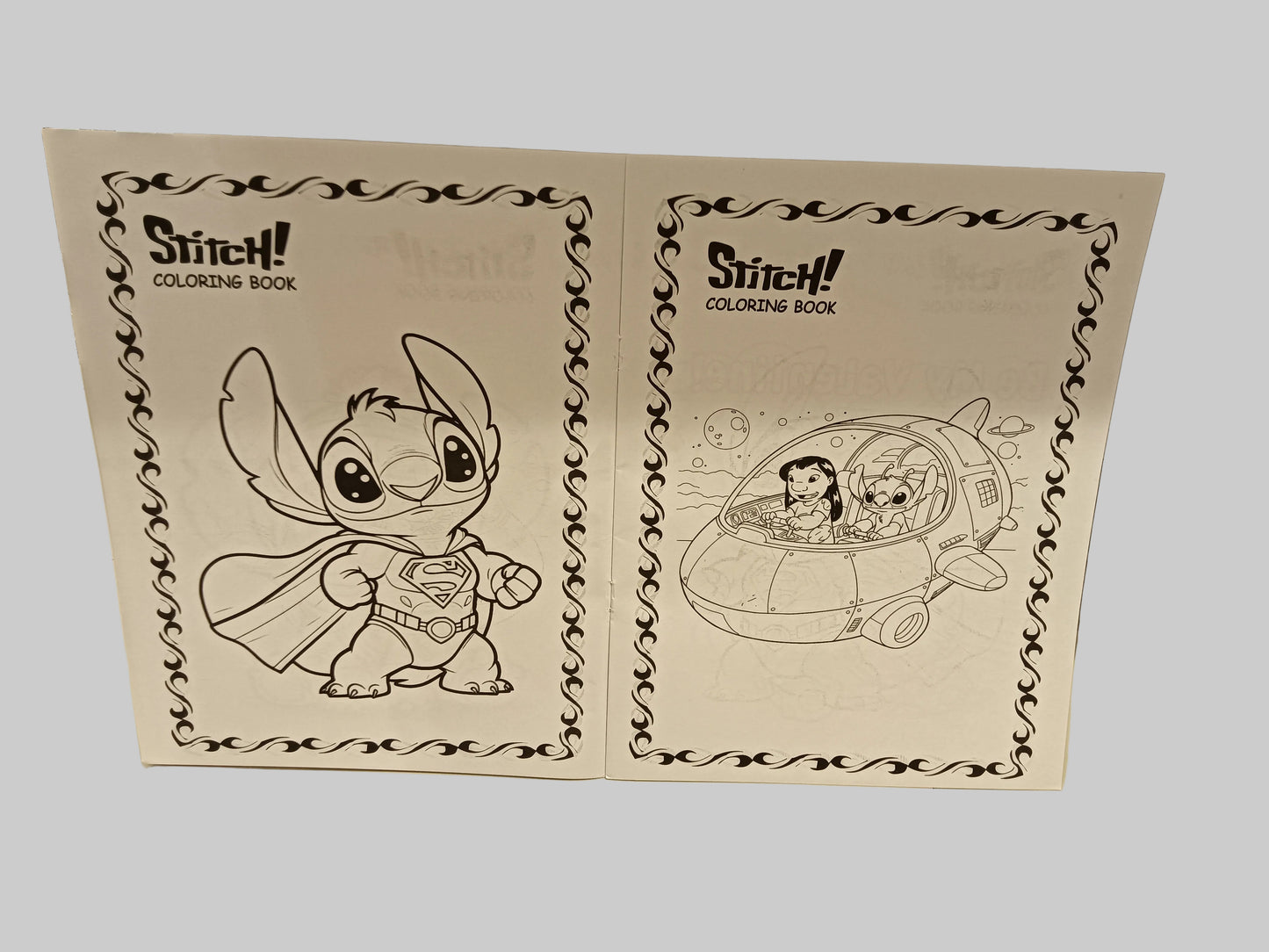 Stitch & Superhero Coloring Book Set | Kids Activity Books