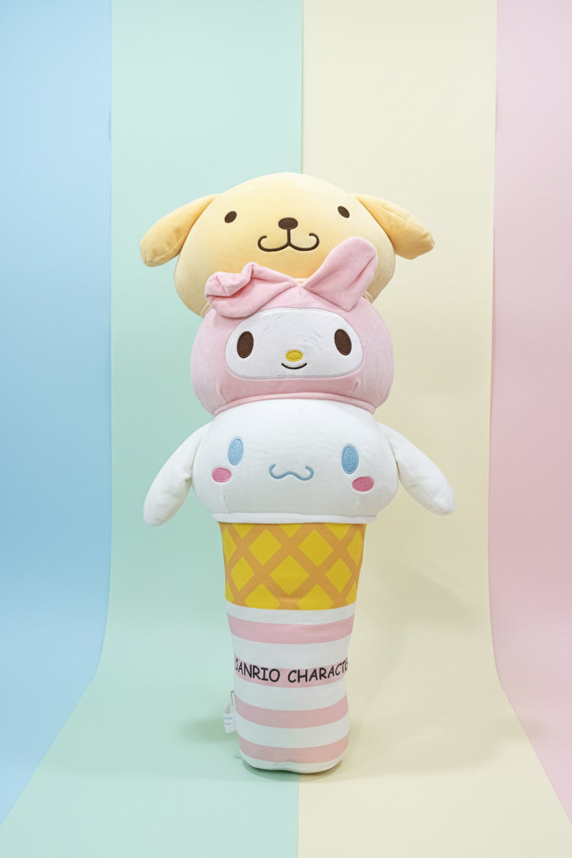 Cute Plush Ice Cream Toy