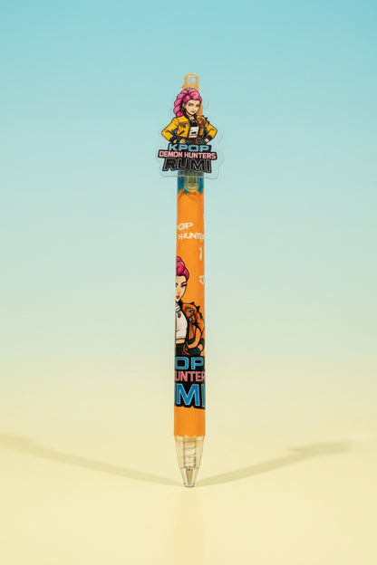 K-Pop Demon Hunters Gel Pen | Aesthetic Idol Character Writing Pen