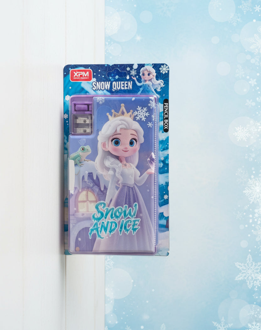 Large Geometry Box With Sharpener - Girls