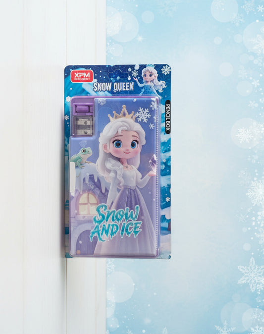 Large Geometry Box With Sharpener - Girls