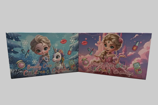 Frozen Theme Openable Real Makeup Kit | Cosmetic Beauty Set for Kids