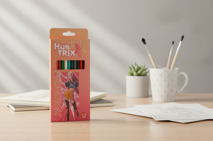 K-pop Demon Hunters Pencil Colours