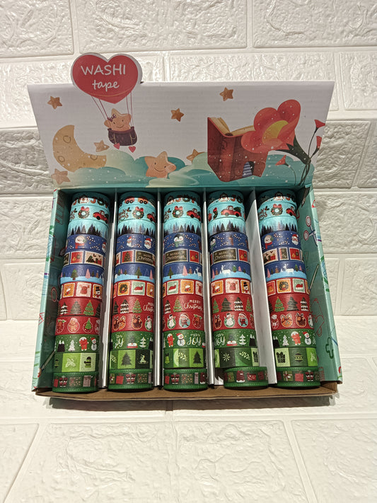Christmas Washi Tape Box
