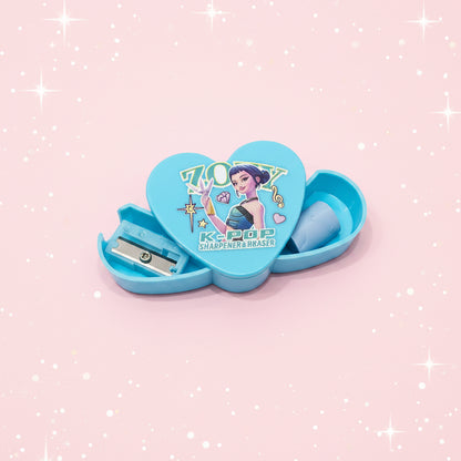 K- Pop Eraser Sharpner