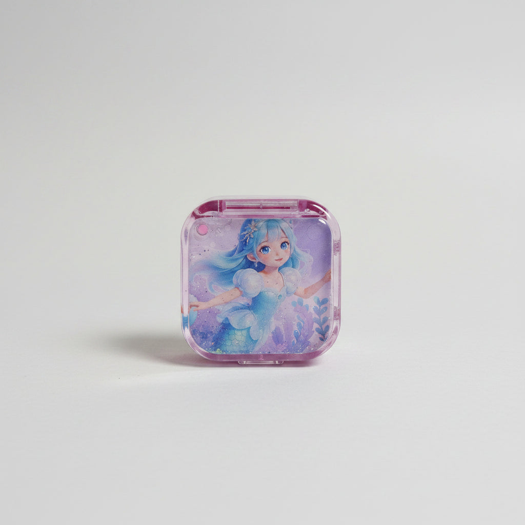 Cute Mermaid Water Glitter Pencil Sharpeners | Magical Ocean Sharpeners for Kids