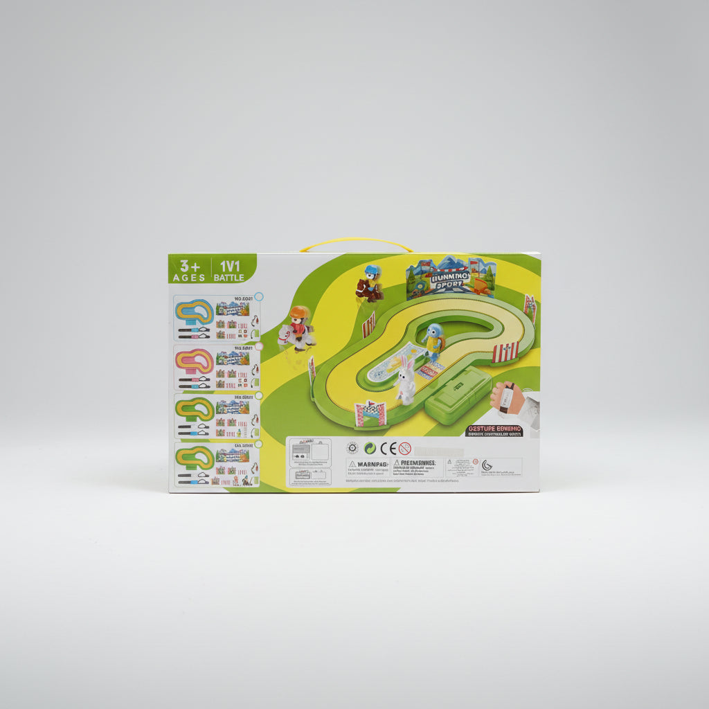 Wireless Motion-Sensing Racing Game | Interactive Desktop Track Set