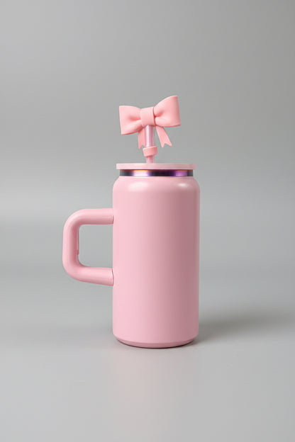Mini Insulated Stainless Steel Tumbler with Straw (350ml) | Compact Travel Water Bottle for Kids, School & Office