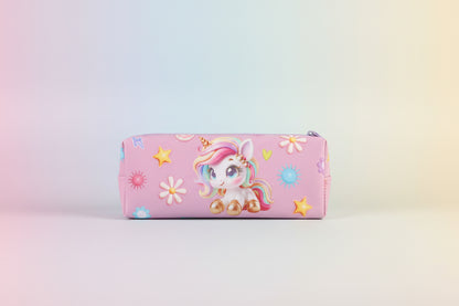 Cute Unicorn Stationery Pouch | Aesthetic Pencil Case & Organizer