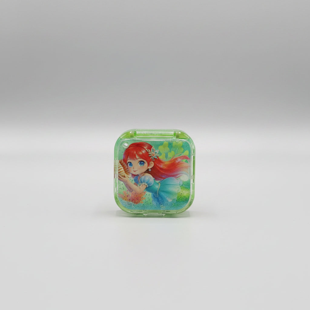 Cute Mermaid Water Glitter Pencil Sharpeners | Magical Ocean Sharpeners for Kids