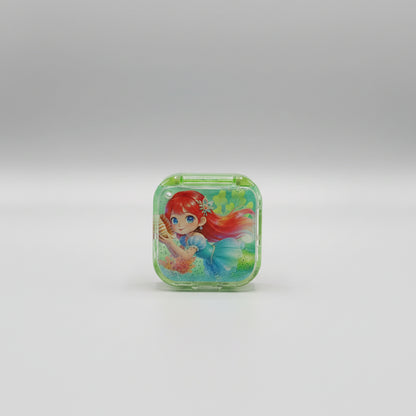 Cute Mermaid Water Glitter Pencil Sharpeners | Magical Ocean Sharpeners for Kids