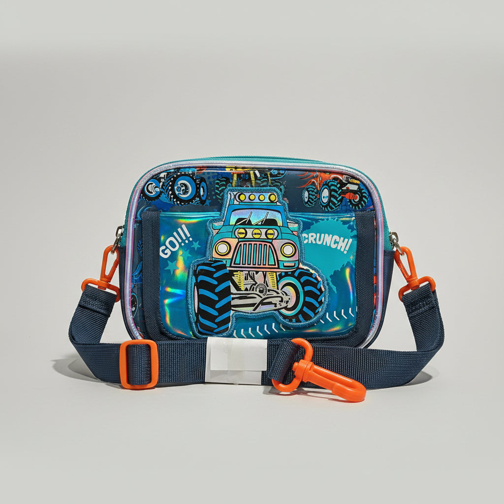 Cute Character Shoulder Crossbody Pouch & Purse | Portable Travel Bag for Kids