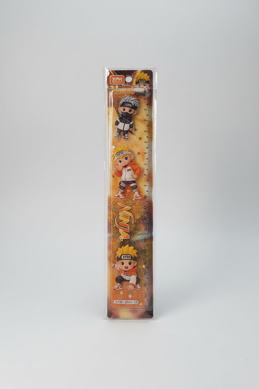 Naruto Glitter Water Ruler | Aesthetic Floating Sparkle Liquid Ruler
