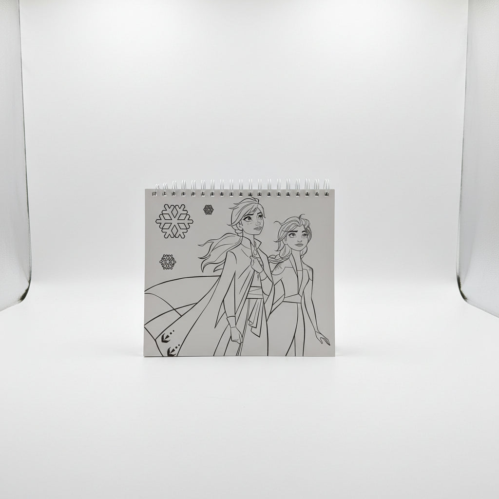Sticker Colouring Book