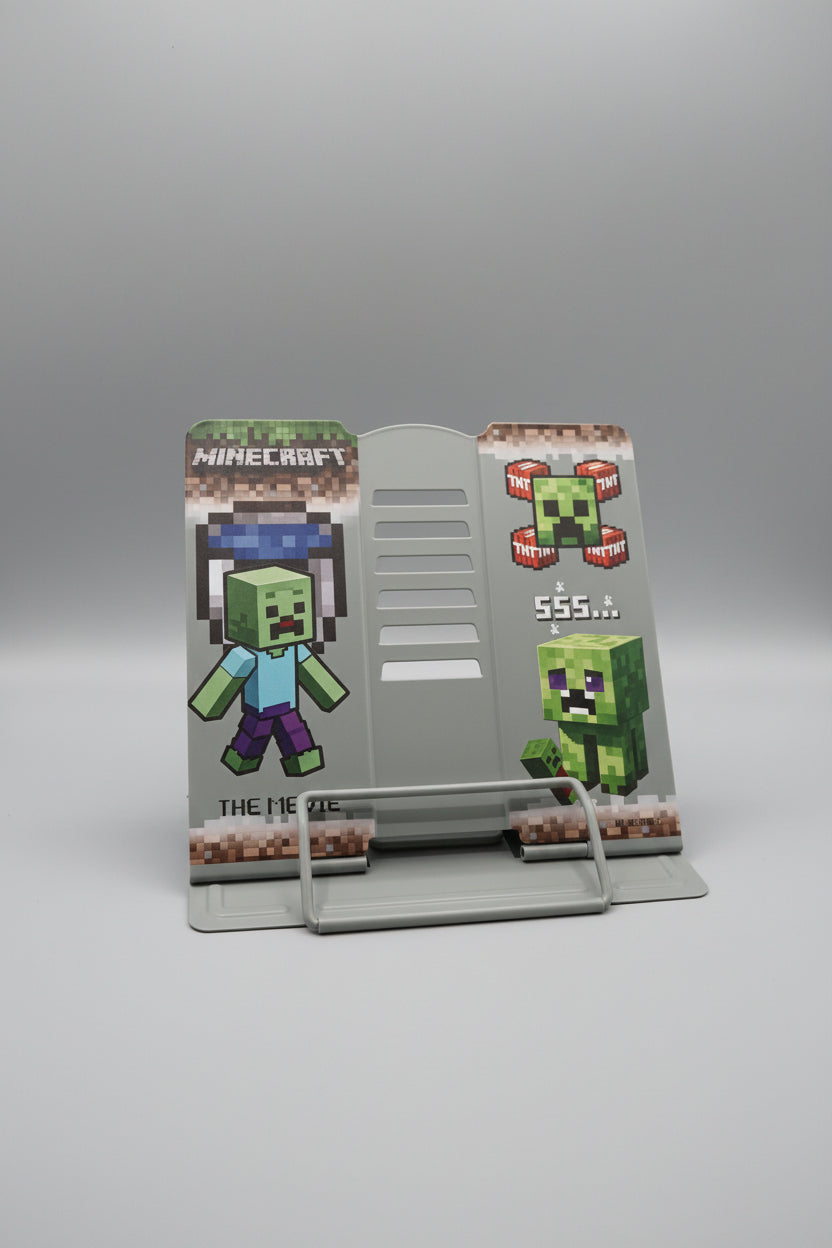 Minecraft Book Reading Stand | Hands-Free Reading & Tablet Rest