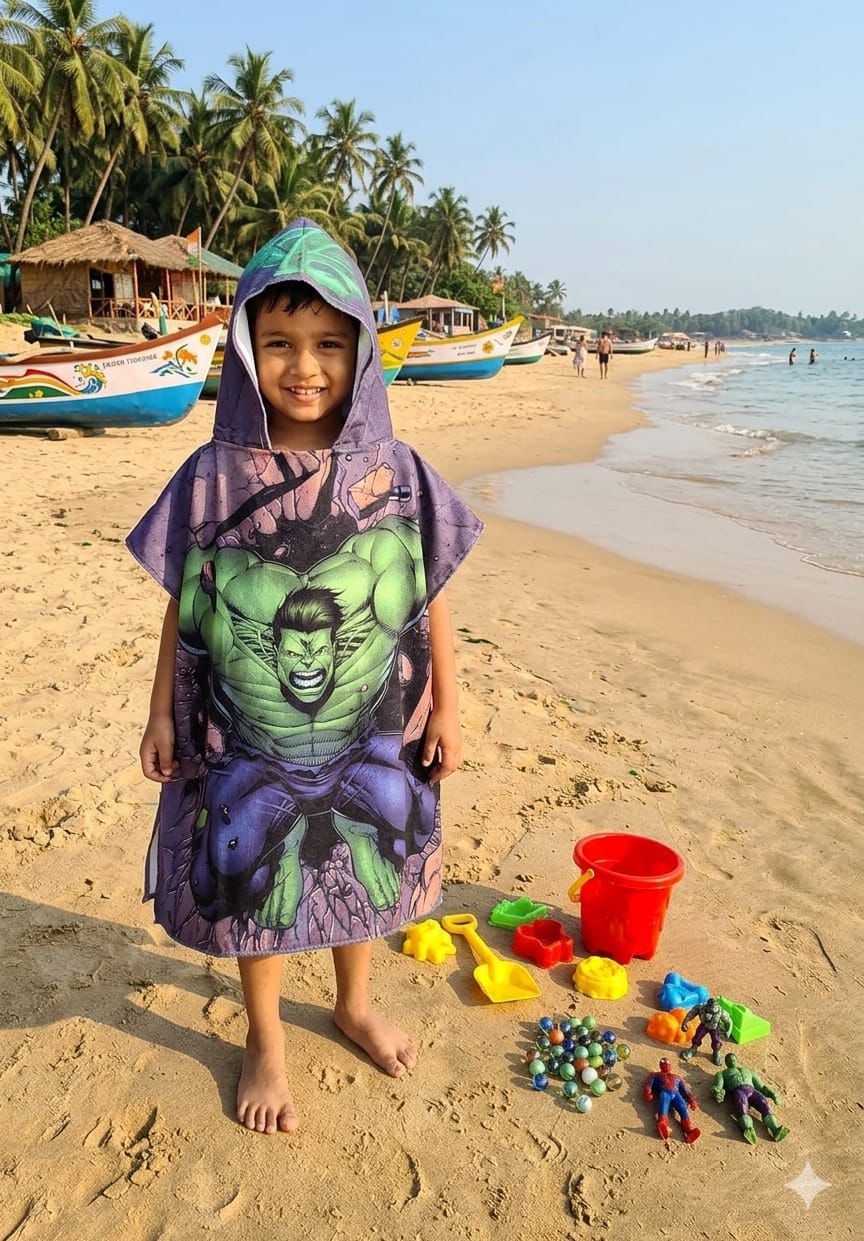 Hulk Hoodie Bathrobe