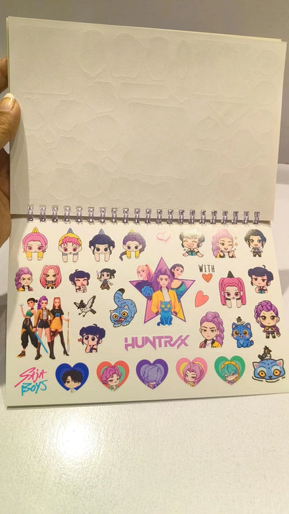 Kpop Sticker Book