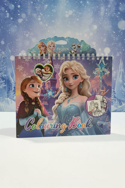 Sticker Colouring Book
