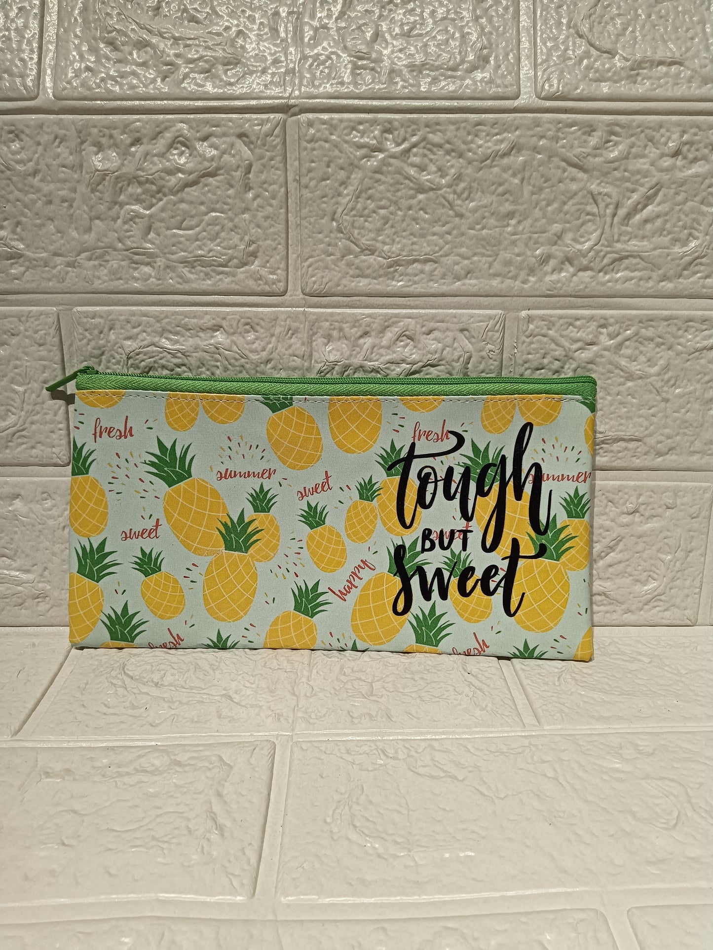 Pencil Pouch With Real Fruit Fragrance